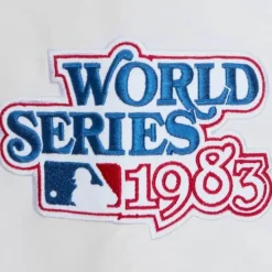 Apparel Mitchell & Ness Jackets & Outerwear-City Collection Lightweight Satin Jacket Baltimore Orioles