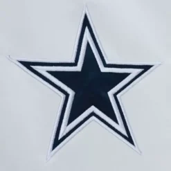 Apparel Mitchell & Ness Jackets & Outerwear-City Collection Lightweight Satin Jacket Dallas Cowboys