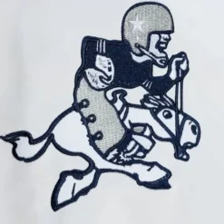 Apparel Mitchell & Ness Jackets & Outerwear-City Collection Lightweight Satin Jacket Dallas Cowboys