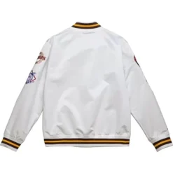 Apparel Mitchell & Ness Jackets & Outerwear-City Collection Lightweight Satin Jacket San Diego Padres