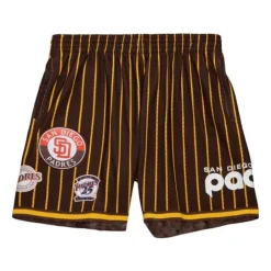 Apparel Mitchell & Ness Shorts-City Collection Mesh Shorts San Diego Padres
