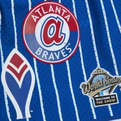 Apparel Mitchell & Ness Shorts-City Collection Mesh Shorts Atlanta Braves