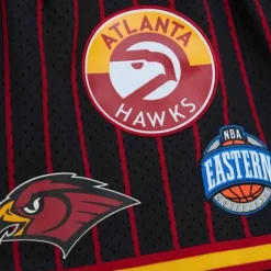 Apparel Mitchell & Ness Shorts-City Collection Mesh Shorts Atlanta Hawks