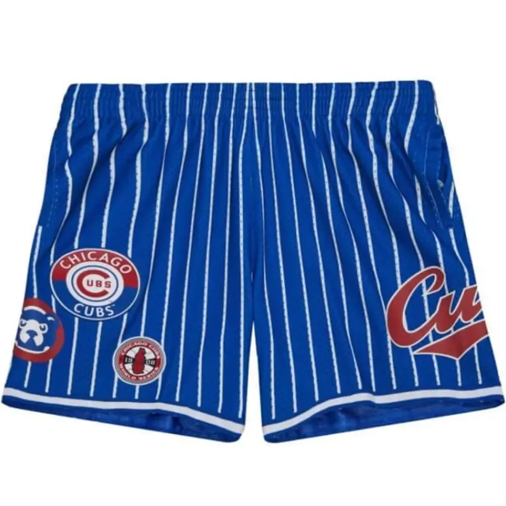 Apparel Mitchell & Ness Shorts-City Collection Mesh Shorts Chicago Cubs