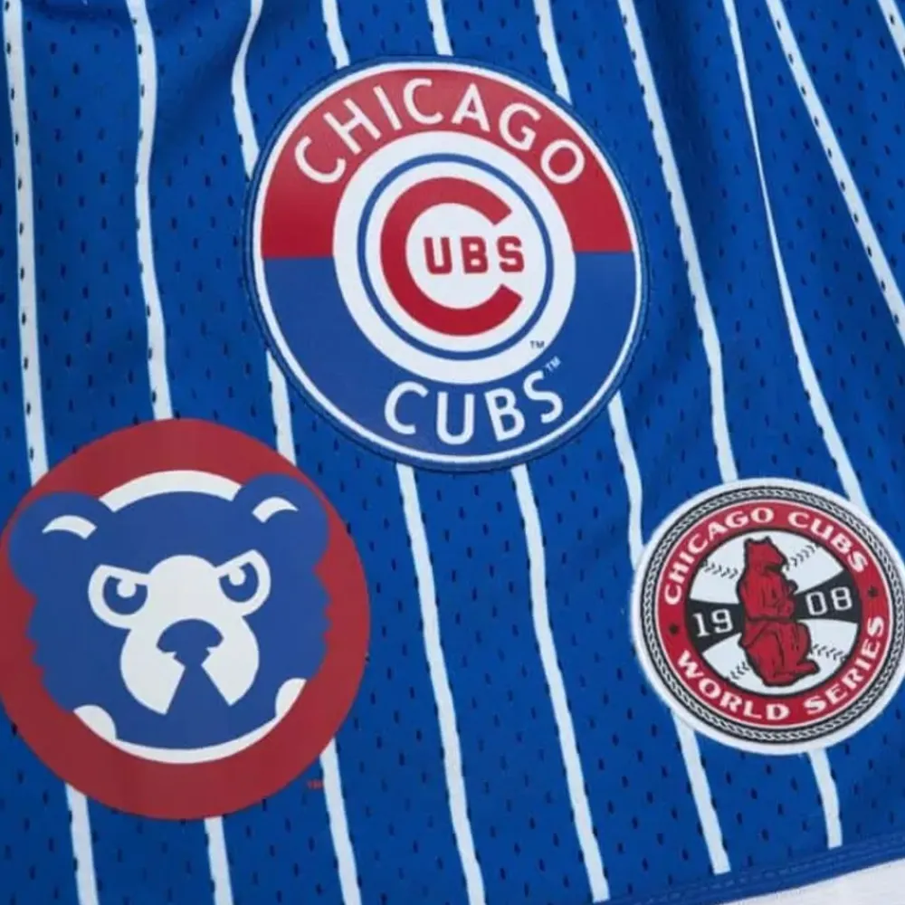 Apparel Mitchell & Ness Shorts-City Collection Mesh Shorts Chicago Cubs