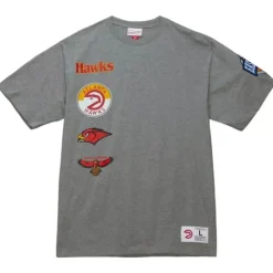 Apparel Mitchell & Ness T-Shirts & Tops-City Collection S/S Tee Atlanta Hawks