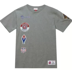 Apparel Mitchell & Ness T-Shirts & Tops-City Collection S/S Tee Atlanta Braves