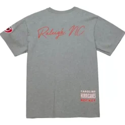 Apparel Mitchell & Ness T-Shirts & Tops-City Collection Ss Tee Carolina Hurricanes