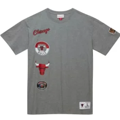 Apparel Mitchell & Ness T-Shirts & Tops-City Collection Ss Tee Chicago Bulls