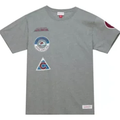 Apparel Mitchell & Ness T-Shirts & Tops-City Collection Ss Tee Colorado Avalanche