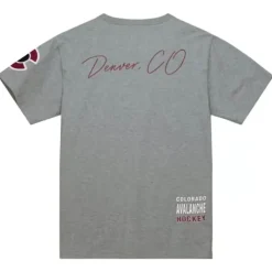 Apparel Mitchell & Ness T-Shirts & Tops-City Collection Ss Tee Colorado Avalanche