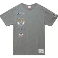 Apparel Mitchell & Ness T-Shirts & Tops-City Collection S/S Tee Houston Astros