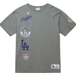 Apparel Mitchell & Ness T-Shirts & Tops-City Collection Ss Tee Los Angeles Dodgers