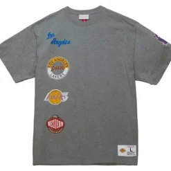 Apparel Mitchell & Ness T-Shirts & Tops-City Collection Ss Tee Los Angeles Lakers