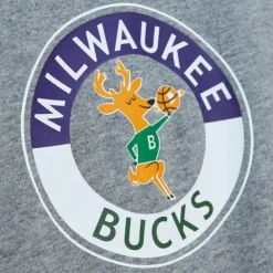 Apparel Mitchell & Ness T-Shirts & Tops-City Collection S/S Tee Milwaukee Bucks