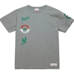 Apparel Mitchell & Ness T-Shirts & Tops-City Collection Ss Tee Minnesota Wild