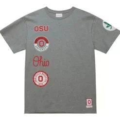 Apparel Mitchell & Ness T-Shirts & Tops-City Collection Ss Tee Ohio State