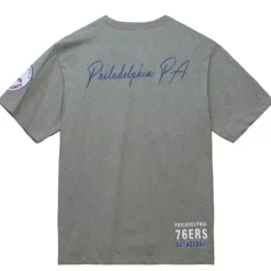 Apparel Mitchell & Ness T-Shirts & Tops-City Collection Ss Tee Philadelphia 76Ers