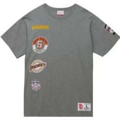 Apparel Mitchell & Ness T-Shirts & Tops-City Collection S/S Tee San Diego Padres