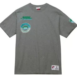 Apparel Mitchell & Ness T-Shirts & Tops-City Collection Ss Tee Seattle Sounders Fc