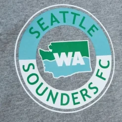 Apparel Mitchell & Ness T-Shirts & Tops-City Collection Ss Tee Seattle Sounders Fc