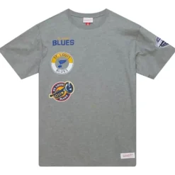 Apparel Mitchell & Ness T-Shirts & Tops-City Collection Ss Tee St. Louis Blues