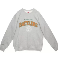 Apparel Mitchell & Ness T-Shirts & Tops-Classic Arch Crewneck Florida A&M University