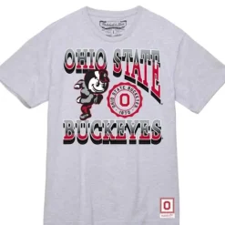 Apparel Mitchell & Ness T-Shirts & Tops-Classic Buckeyes Tee Ohio State