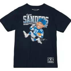 Apparel Mitchell & Ness T-Shirts & Tops-Classic Caricature Tee Dallas Cowboys Deion Sanders