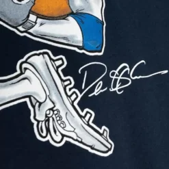 Apparel Mitchell & Ness T-Shirts & Tops-Classic Caricature Tee Dallas Cowboys Deion Sanders
