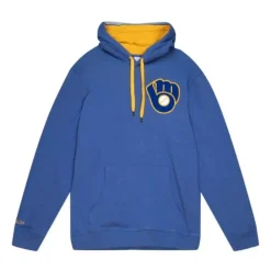 Apparel Mitchell & Ness Hoodies & Sweatshirts-Classic French Terry Hoody Milwaukee Brewers