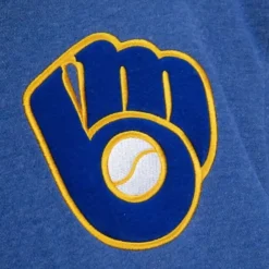 Apparel Mitchell & Ness Hoodies & Sweatshirts-Classic French Terry Hoody Milwaukee Brewers