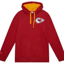 Apparel Mitchell & Ness Hoodies & Sweatshirts-Classic French Terry Hoody Kansas City Chiefs
