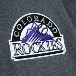Apparel Mitchell & Ness Hoodies & Sweatshirts-Classic French Terry Hoody Colorado Rockies