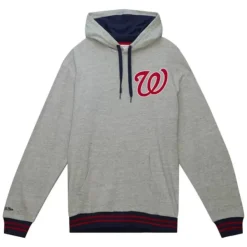 Apparel Mitchell & Ness Hoodies & Sweatshirts-Classic French Terry Hoodie Washington Nationals