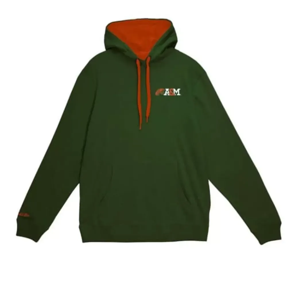 Apparel Mitchell & Ness Hoodies & Sweatshirts-Classic French Terry Hoody Florida A&M University