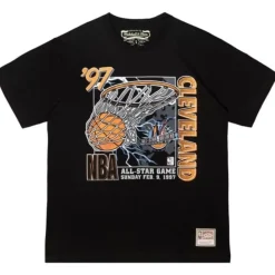 Apparel Mitchell & Ness T-Shirts & Tops-Cleveland Electric Tee All Star