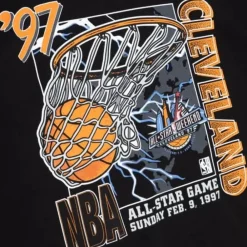 Apparel Mitchell & Ness T-Shirts & Tops-Cleveland Electric Tee All Star
