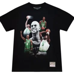 Apparel Mitchell & Ness T-Shirts & Tops-Collage Tee Boston Celtics Kevin Garnett