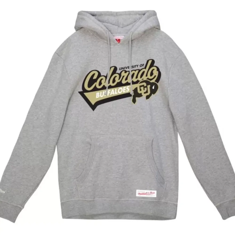 Apparel Mitchell & Ness Hoodies & Sweatshirts-College Tailsweep Hoodie University Of Colorado Boulder
