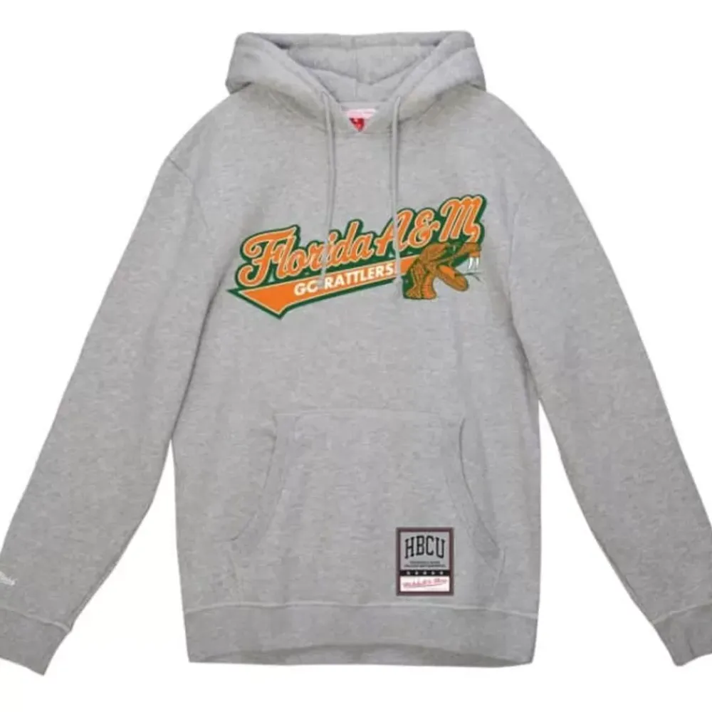 Apparel Mitchell & Ness Hoodies & Sweatshirts-College Tailsweep Pullover Florida A&M University