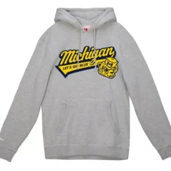 Apparel Mitchell & Ness Hoodies & Sweatshirts-College Tailsweep Pullover University Of Michigan