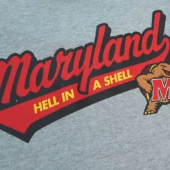 Apparel Mitchell & Ness Hoodies & Sweatshirts-College Tailsweep Pullover University Of Maryland