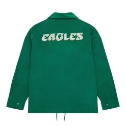 Apparel Mitchell & Ness Jackets & Outerwear-Collegiate Coaches Jacket Philadelphia Eagles