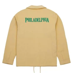 Apparel Mitchell & Ness Jackets & Outerwear-Collegiate Coaches Jacket Philadelphia Eagles