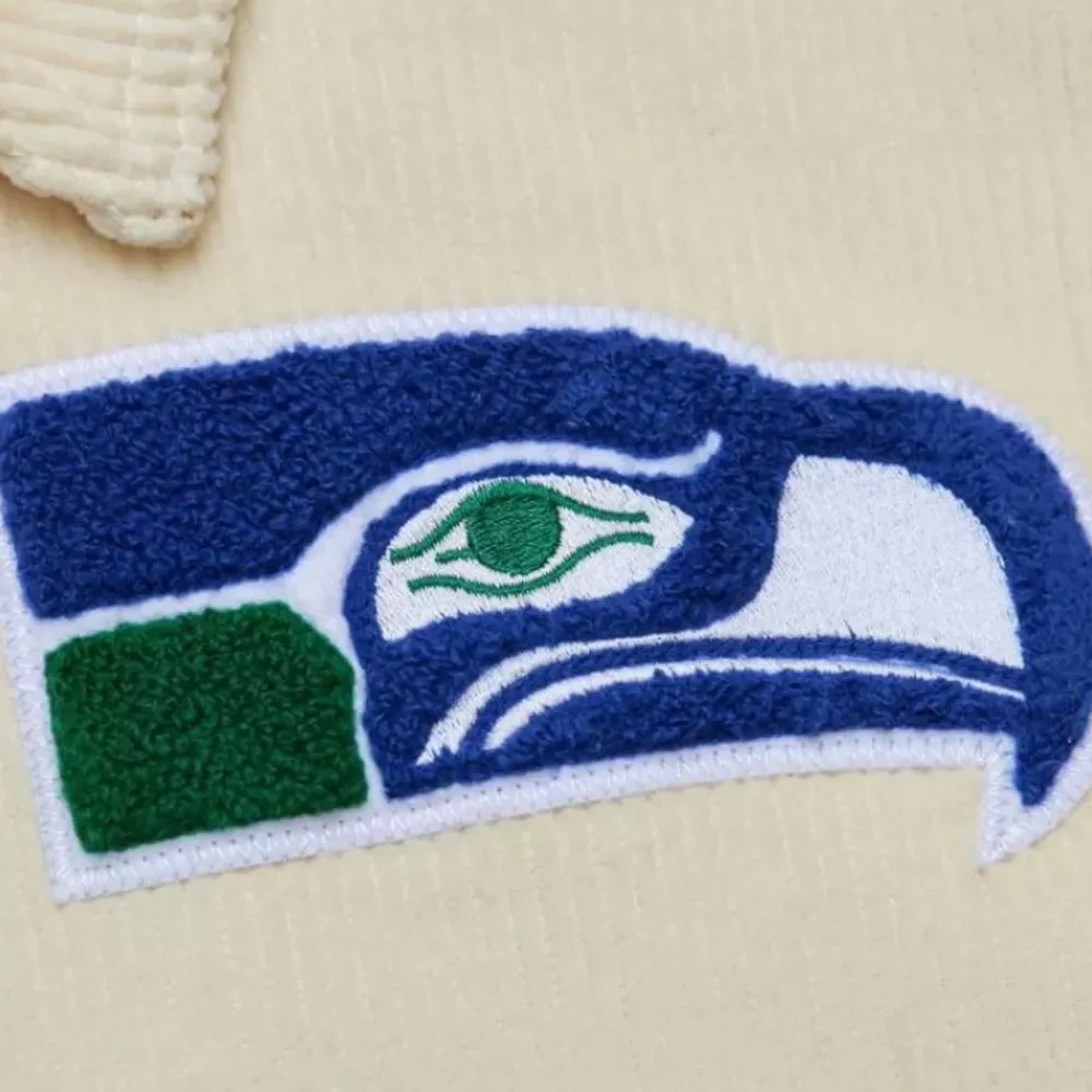 Apparel Mitchell & Ness Jackets & Outerwear-Collegiate Coaches Jacket Seattle Seahawks