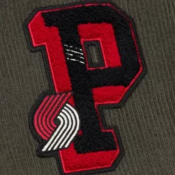 Apparel Mitchell & Ness Jackets & Outerwear-Collegiate Coaches Jacket Portland Trail Blazers