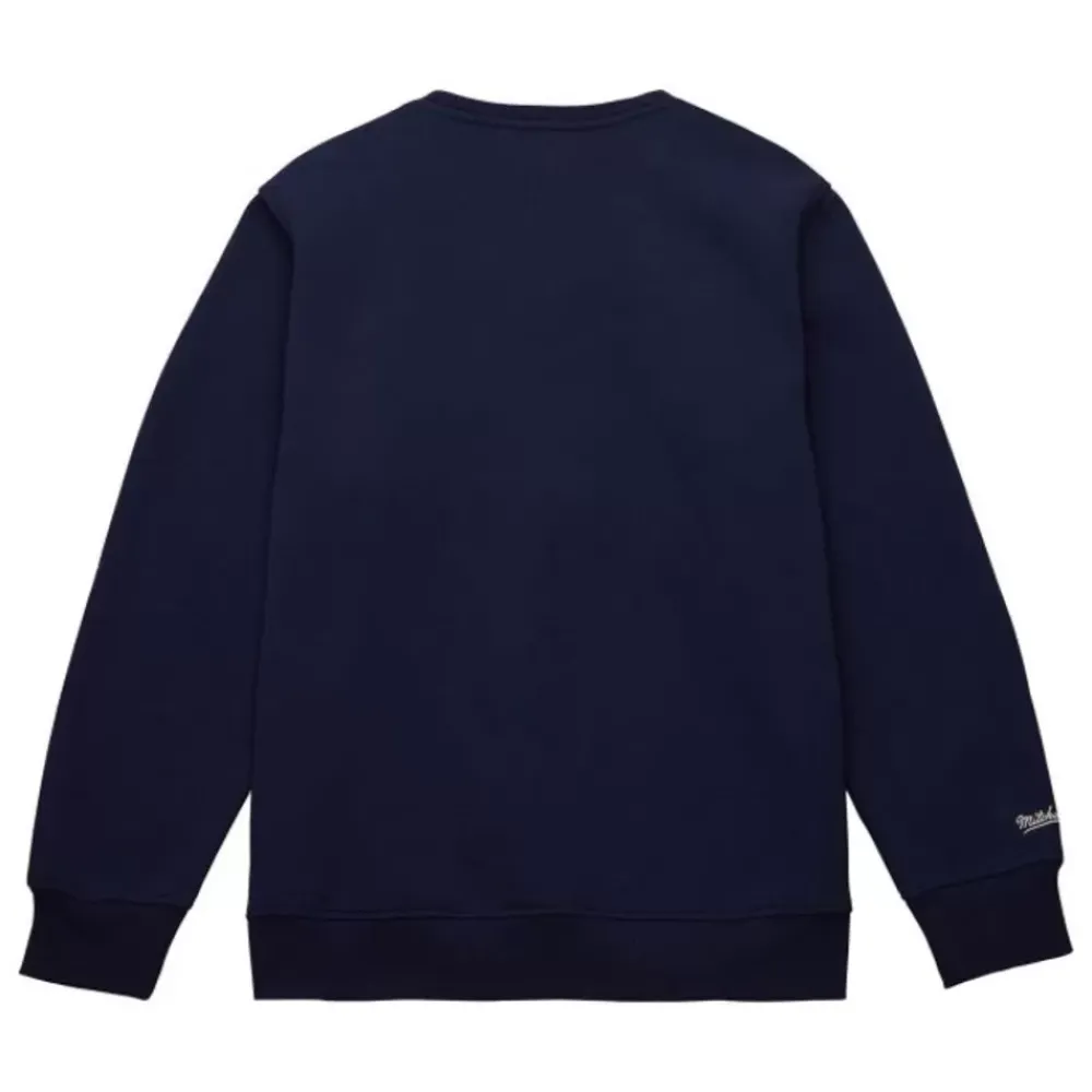 Apparel Mitchell & Ness Hoodies & Sweatshirts-Collegiate Crew Fleece Dallas Mavericks