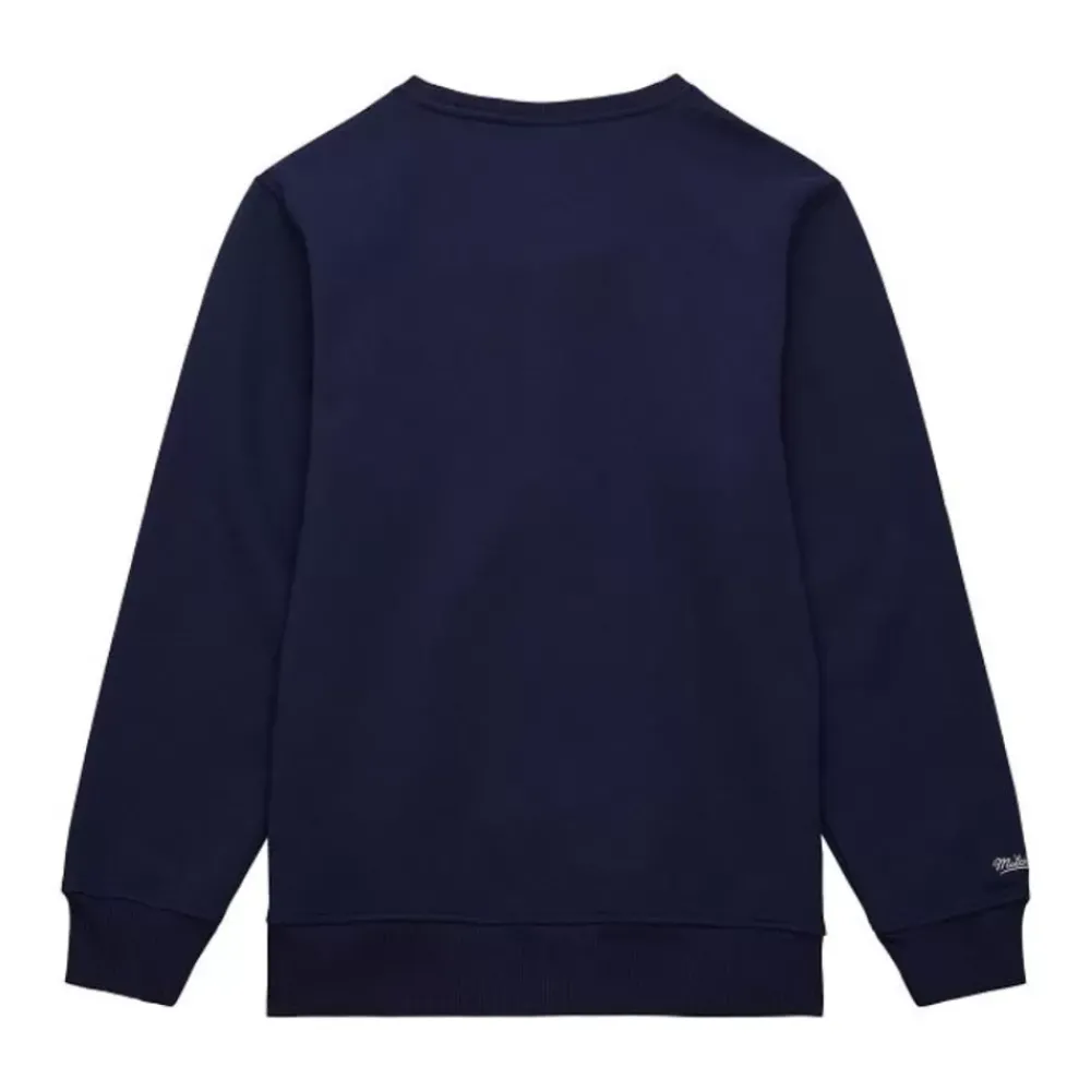 Apparel Mitchell & Ness Hoodies & Sweatshirts-Collegiate Crew Fleece Los Angeles Lakers