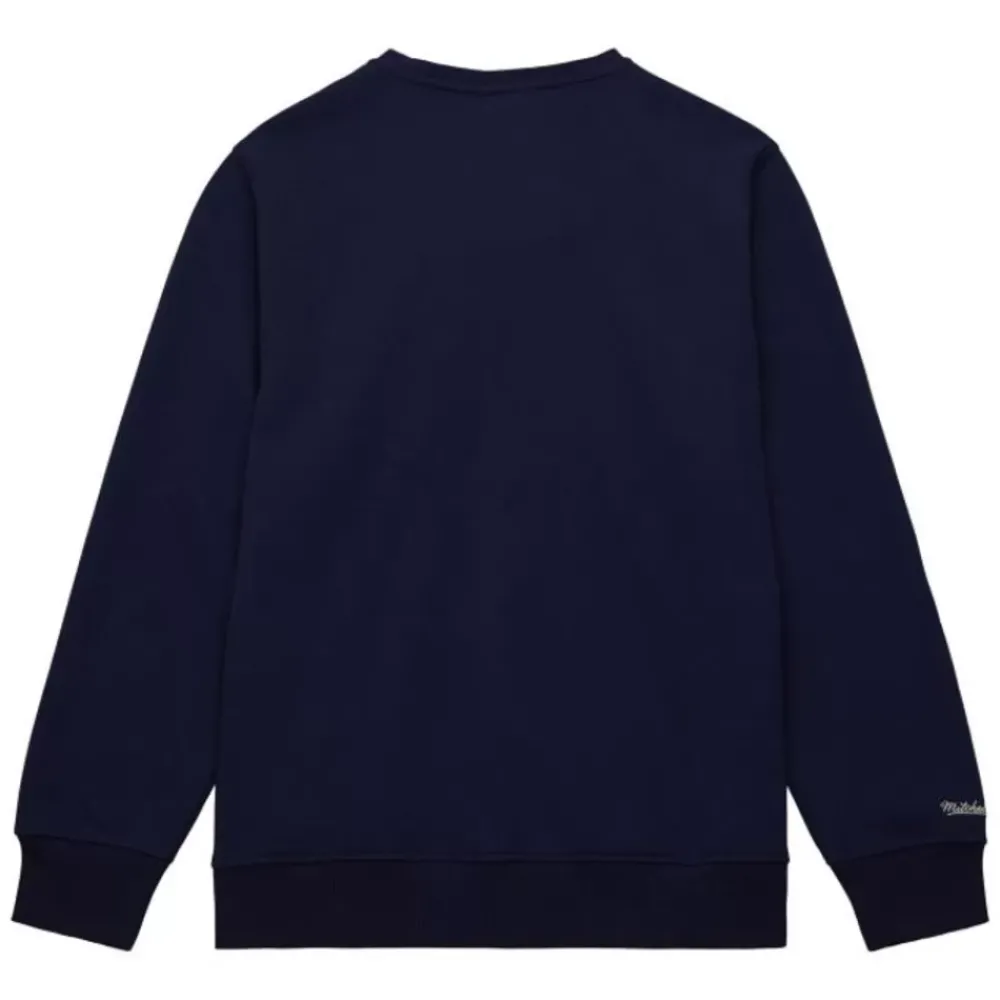 Apparel Mitchell & Ness Hoodies & Sweatshirts-Collegiate Crew Fleece Philadelphia 76Ers